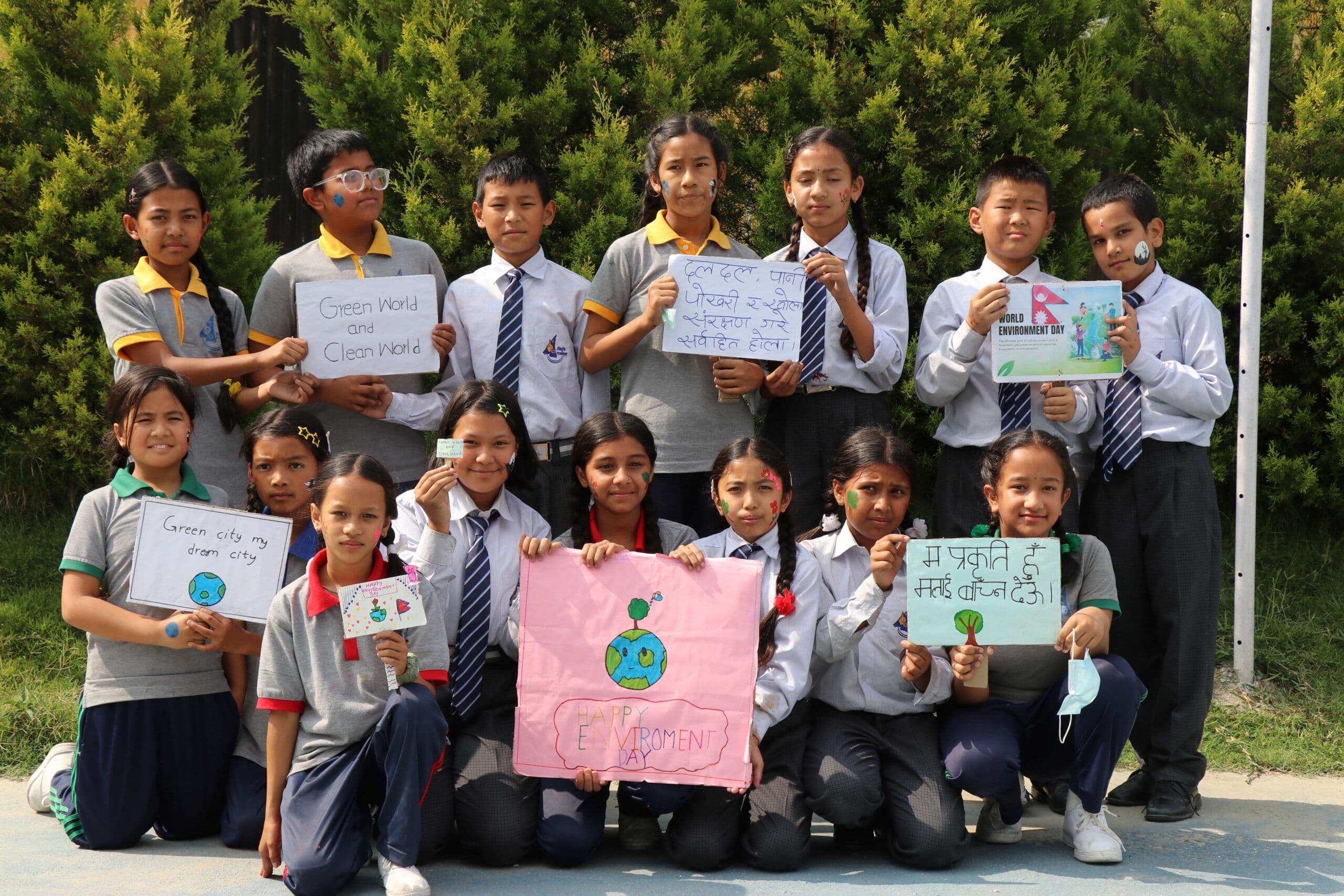 Bibhuti Pathashala Celebrates World Environment Day: A Green Jubilee Filled with Student Action!